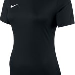 Nike Dry Park VI Sportshirt Dames - Black/White - voorkant