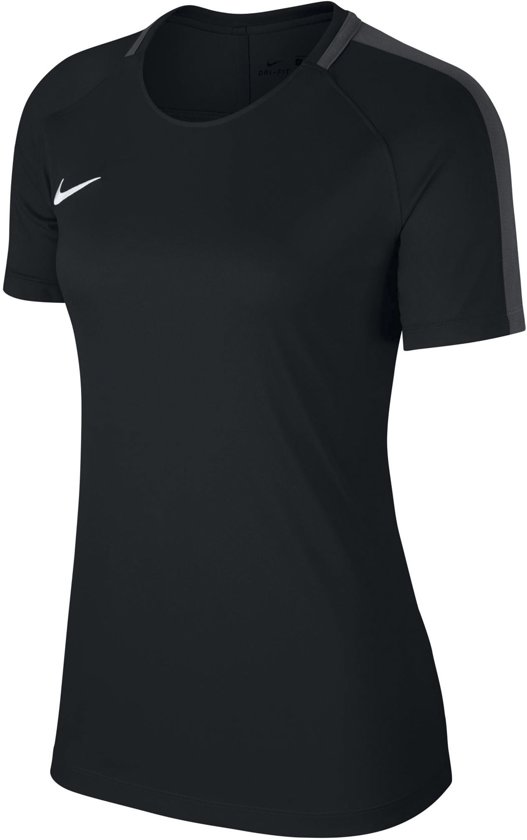 Nike Dry Academy 18 Sportshirt Dames – zwart