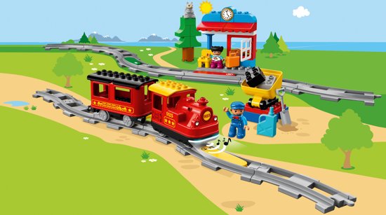 LEGO DUPLO Treinen Stoomtrein – 10874
