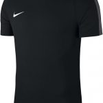 Nike Dry Academy 18 Sportshirt Heren - Black/Anthracite/White - voorkant