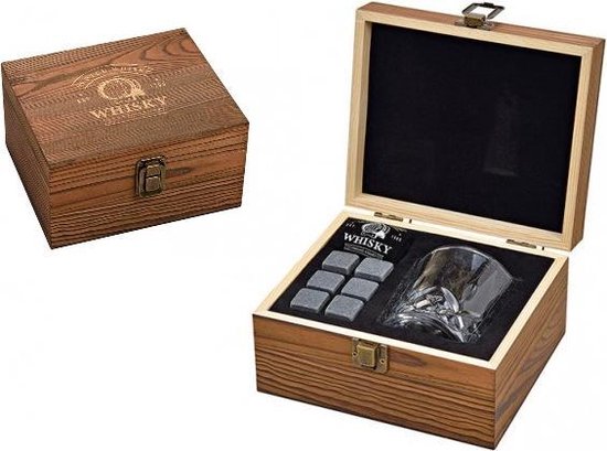 Luxe Whiskey Glas Cadeauset