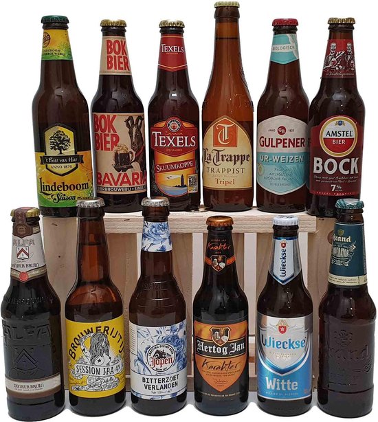 Bierpakket Nederland – 12 Nederlandse speciaalbieren + opener + bierboekje